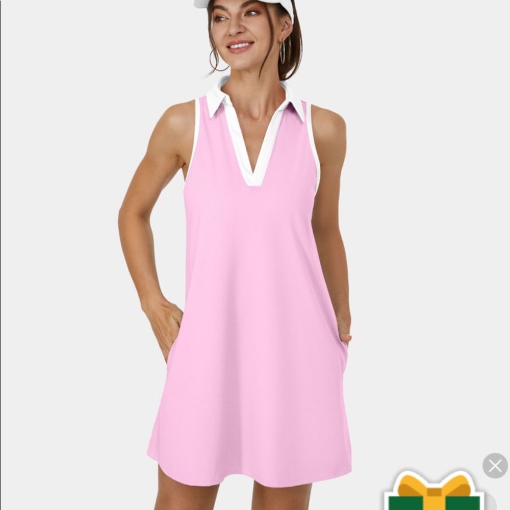Hamada pocketed golf dress - size L